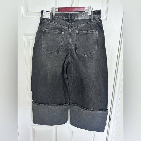 NWT Free People, We The Free Olsen Cuffed Crop Barrel Jeans, Multiple Sizes - Picture 6 of 11